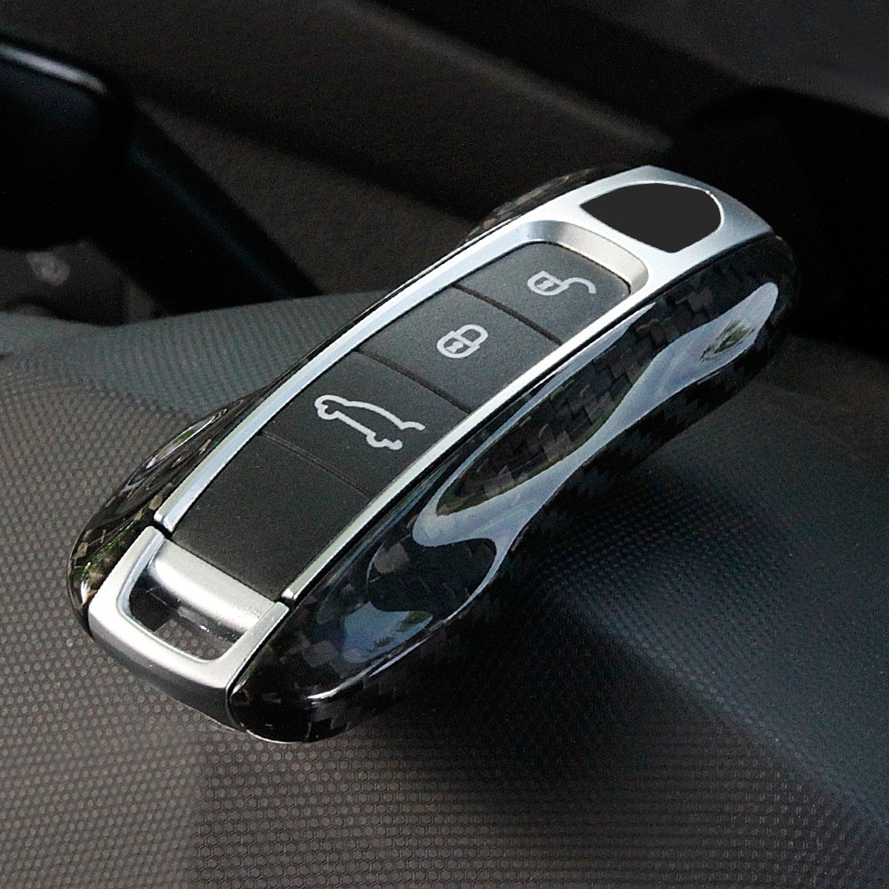 타이칸 마칸 카이엔 718 911 키케이스 카본 키커버 호환 용품, 01. 포르쉐 키케이스 (신형타입) 레드카본 103,330원