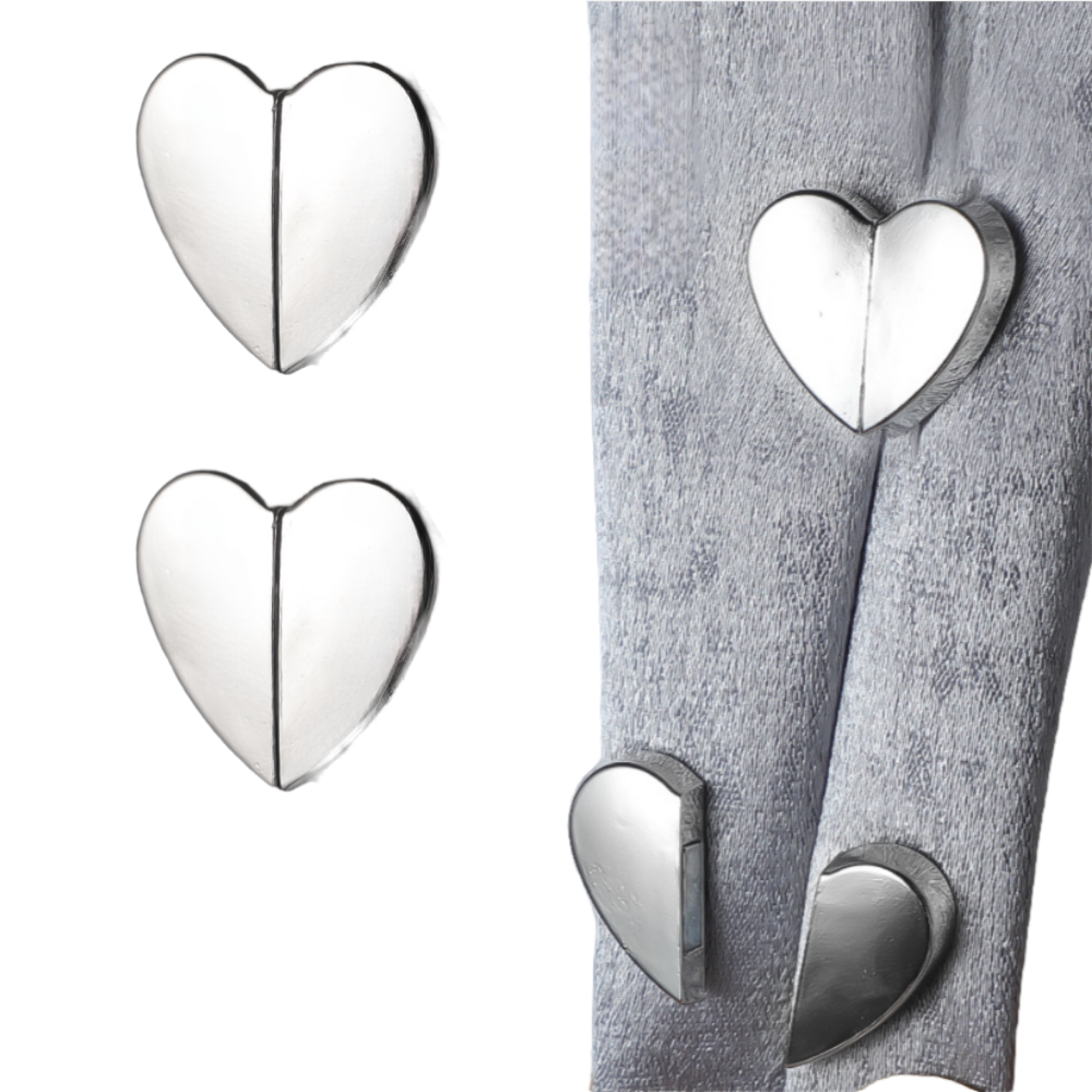 아더위크 버클 빛샘 방지 하트 커튼 자석 2cm 5,200원