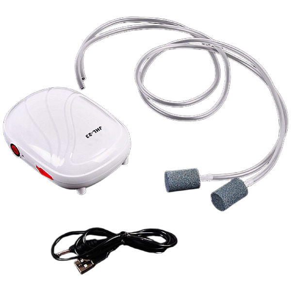 생미끼닷컴 USB타입 휴대용 낚시 2구 타이머 기포기 JHL-23, 단일색상 25,800원