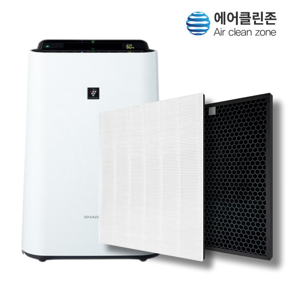 [에어클린존] 샤프 공기청정기 KC-F70 시리즈 국산 H13 호환 필터, H13헤파 + 활성탄 탈취 / SET, 1개 33,000원