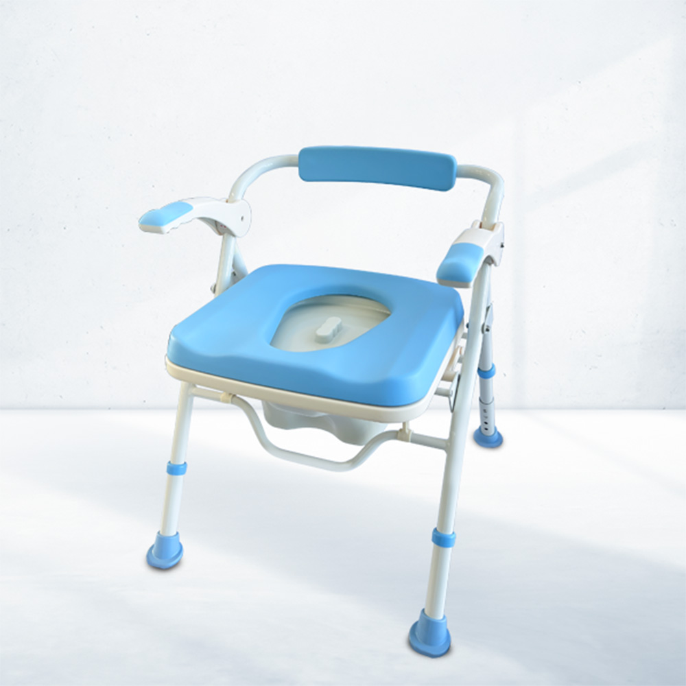 복지용구 이동변기 BFMB20 파스텔블루 보필 어르신변기 휴대용 원터치접이식 노인장기요양등급+좋은의료기 카탈로그, 1개 20,520원