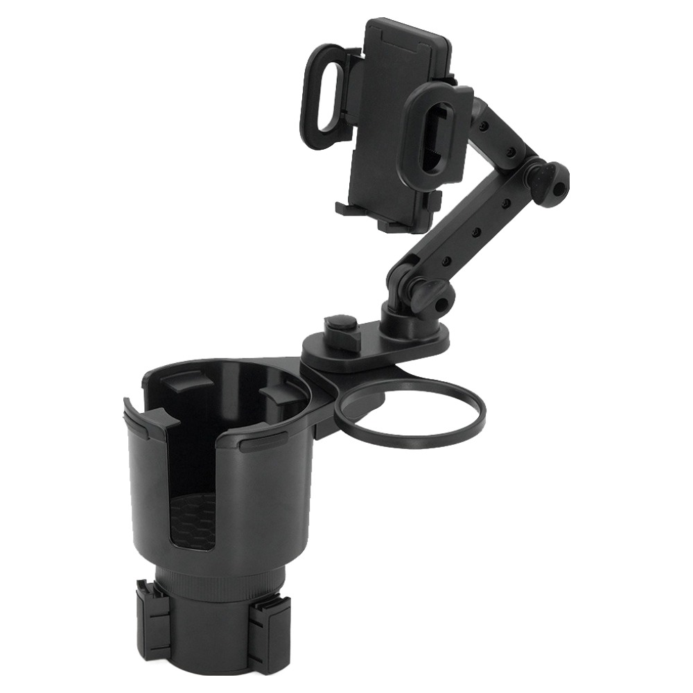 삼에스 차량용 멀티 컵홀더 휴대폰거치대 수납 C140, 블랙, 1개 22,900원