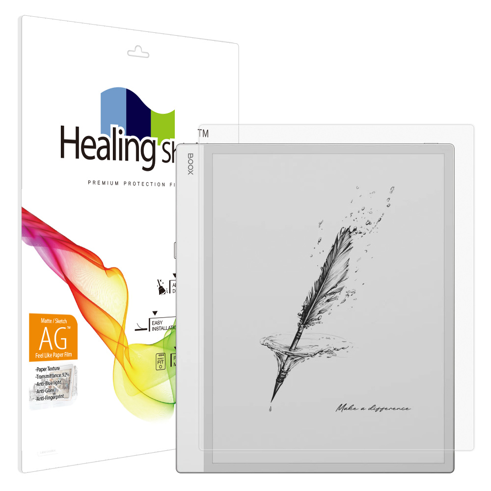 힐링쉴드 오닉스 북스 노트 맥스 항균 종이질감 블루라이트차단 액정보호필름 27,720원