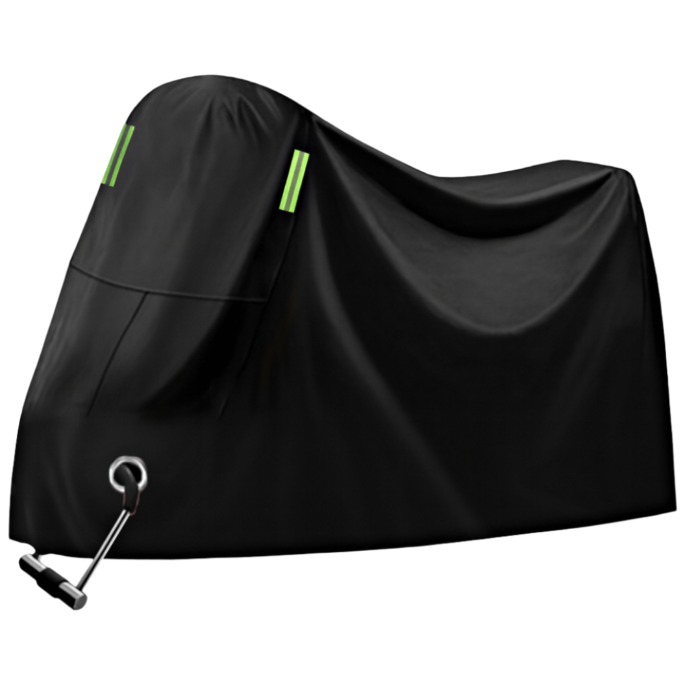 모토엘 오토바이 도난방지 잠금고리 방수커버, 블랙 17,100원