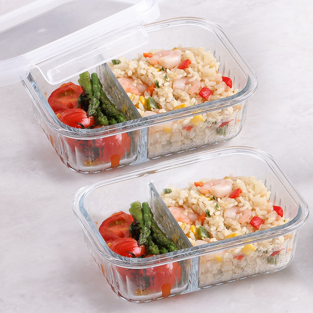 네오플램 1+1 칸칸이 나눔반찬통 세트 600ml, 2개, 나눔반찬통 600ml 14,800원