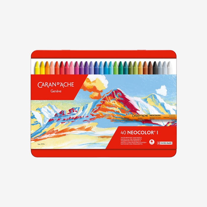 까렌다쉬 유성크레용 NEOCOLOR1 40색세트 139,000원