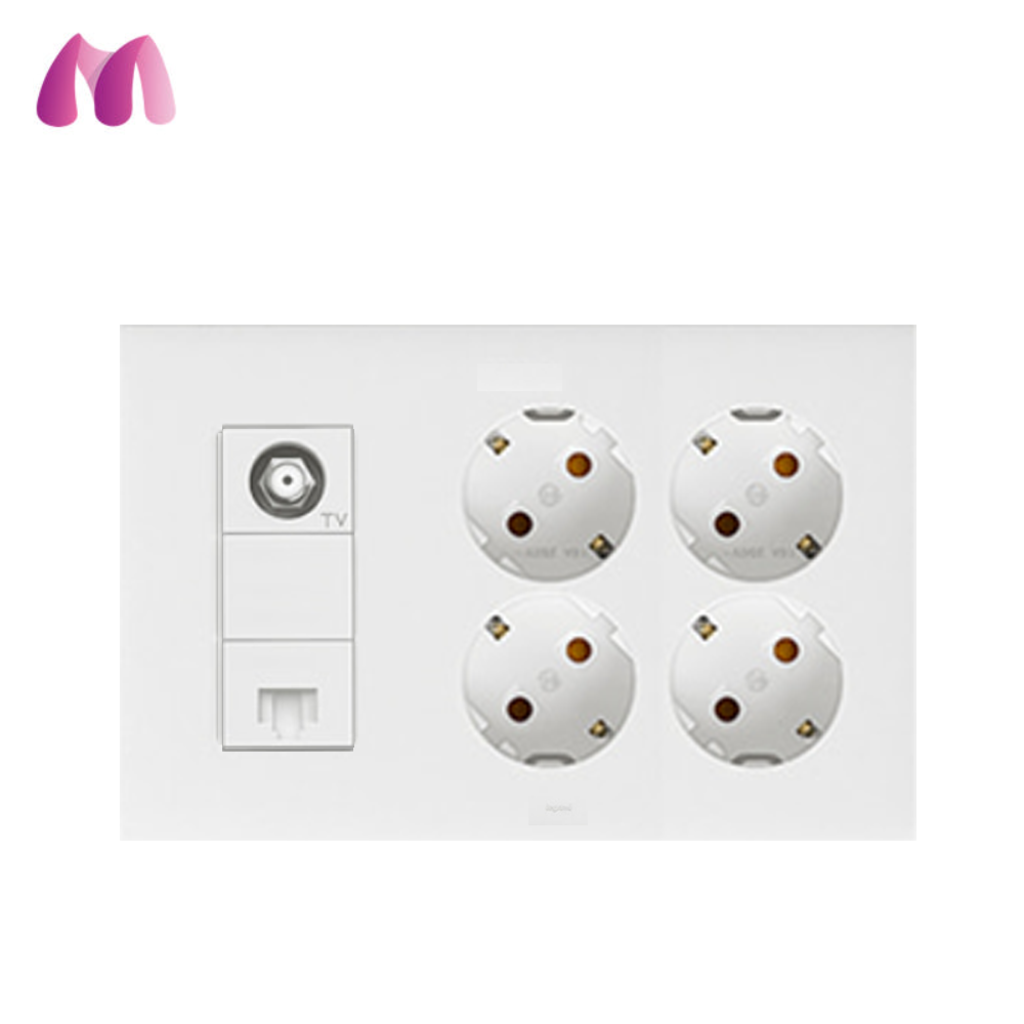 머슬전기 르그랑 아펠라 화이트 통합수구3개용 콘센트4구(우)+8P1구+CATV2방 20,900원