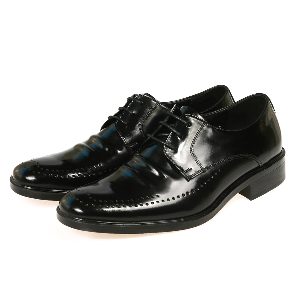 해피슈즈 YS-93-02-1 남성구두 옥스퍼드 소가죽 심플신사화 우레탄창 국산 남자구두 124,000원