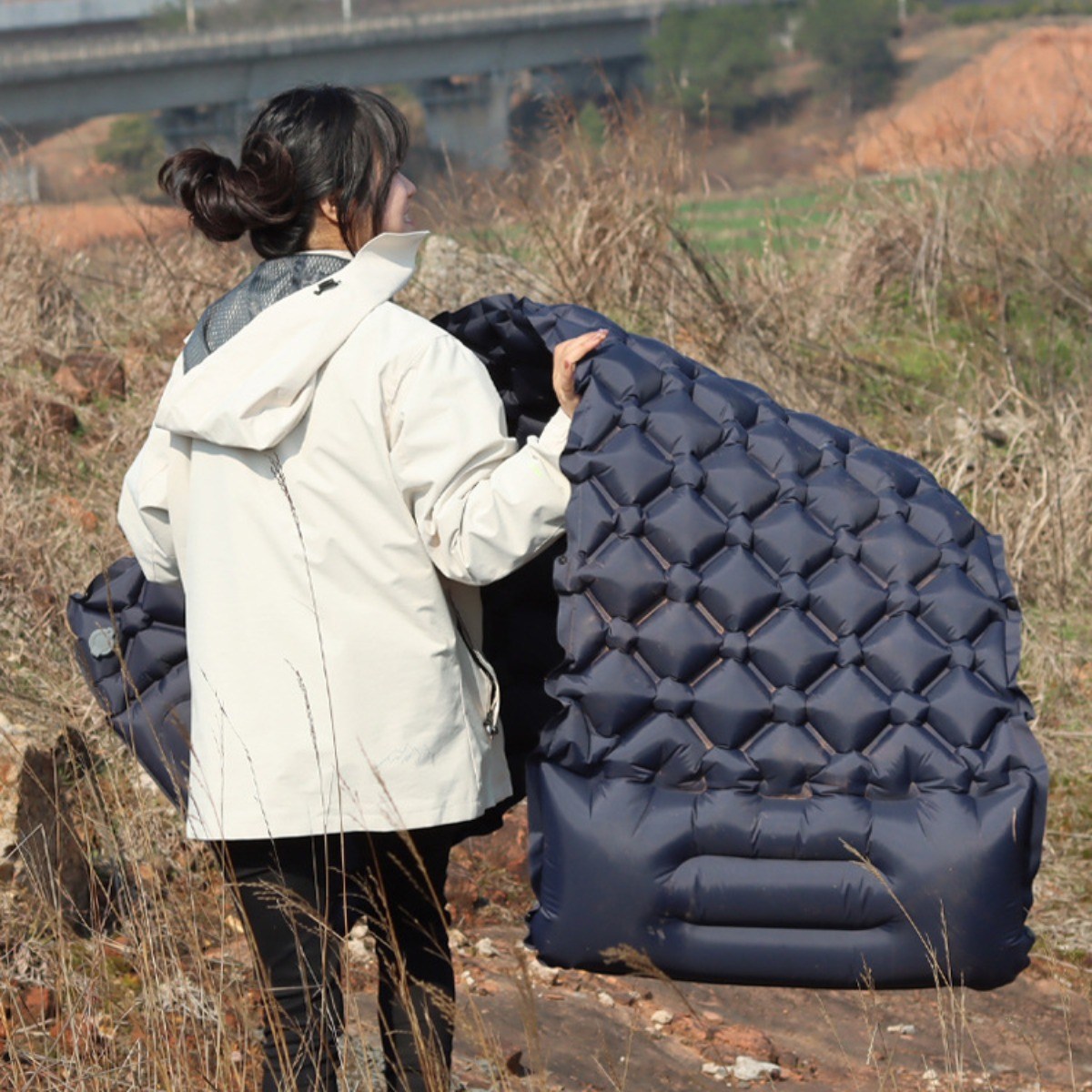 낭만 발펌프 캠핑 에어매트 휴대용 36,000원