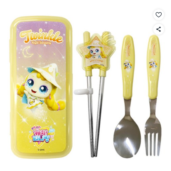 르번  아동용 슈팅스타 캐치티니핑 교정 젓가락 무소음 풀세트 30,940원