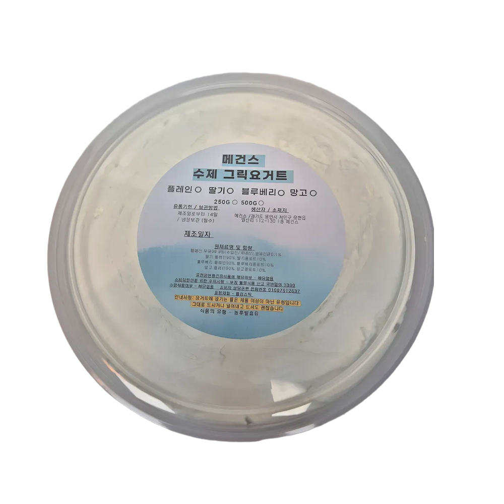 메건스 꾸덕한 그릭요거트 대용량 1kg 플레인, 1kg, 1개 24,150원