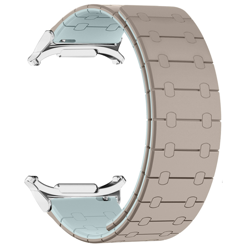 투톤 강력한 마그네틱 갤럭시워치 7 8 울트라  47mm 실리콘 스트랩  자석 밴드 18,800원