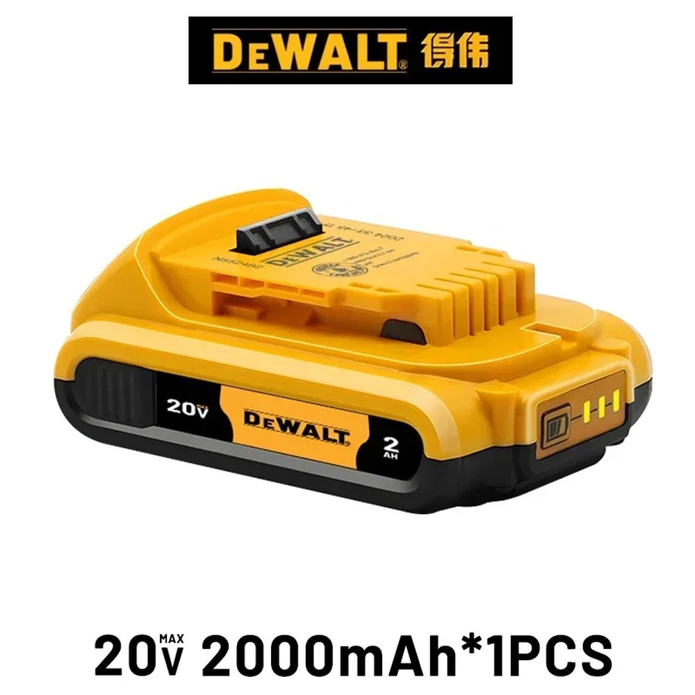 100% DEWALT 호환 18v battery DCB206 DCB205 DCB204DCB609 DCB612 DCB184 DCB200 리튬 이온 배터리, 5AH, 6AH, 9AH, 38,700원