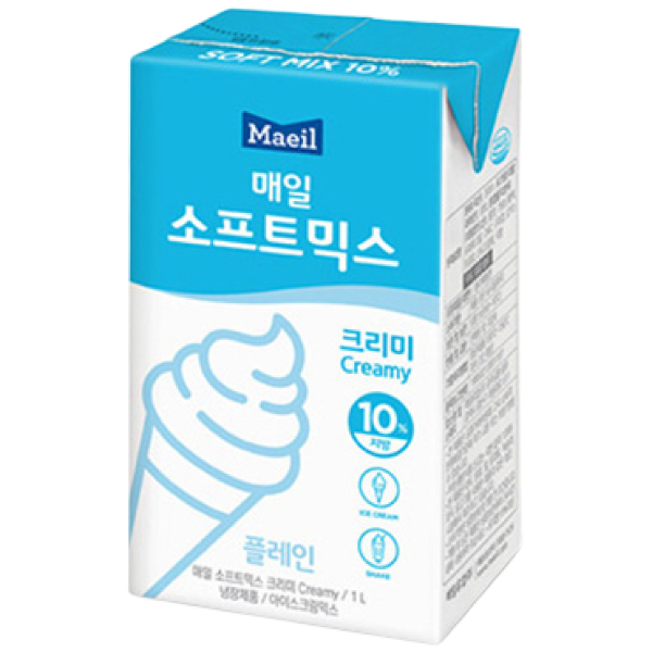 매일유업 매일 소프트믹스 크리미 1L x 6개 1박스 아이스크림 10% 36,800원