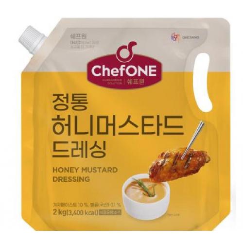 쉐프원정통허니머스타드드레싱소스 대상 2KG 13,200원