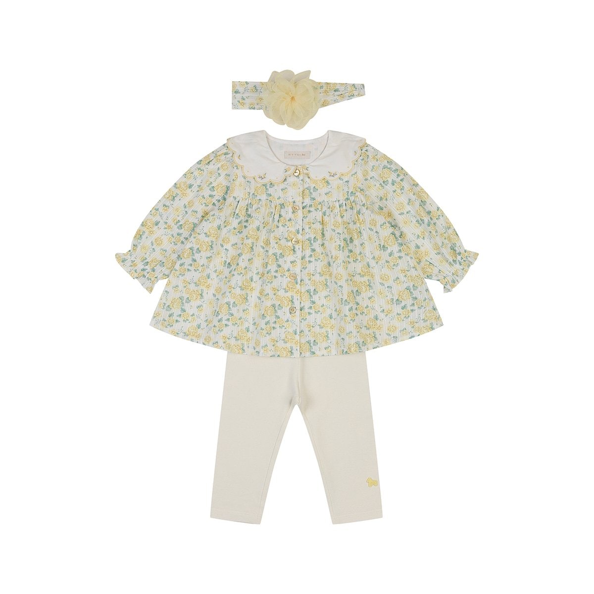 (백화점매장출고)에뜨와 26 봄 엘리 SET 상하의 면혼방 편안한복 아동복 152,900원