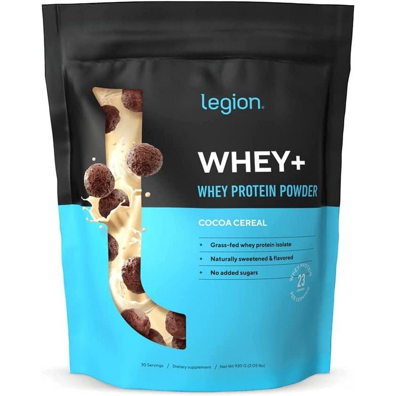 Legion 리전 웨이+ 프로틴 코코아 시리얼 분리유청단백질 930g 165,000원