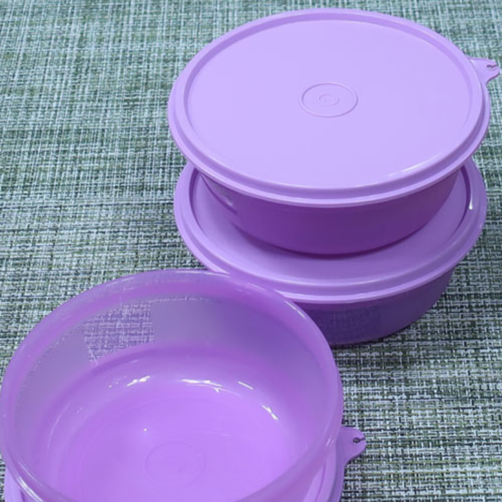 타파웨어 모듈러보울 3단 보라 600ml 세트 48,900원