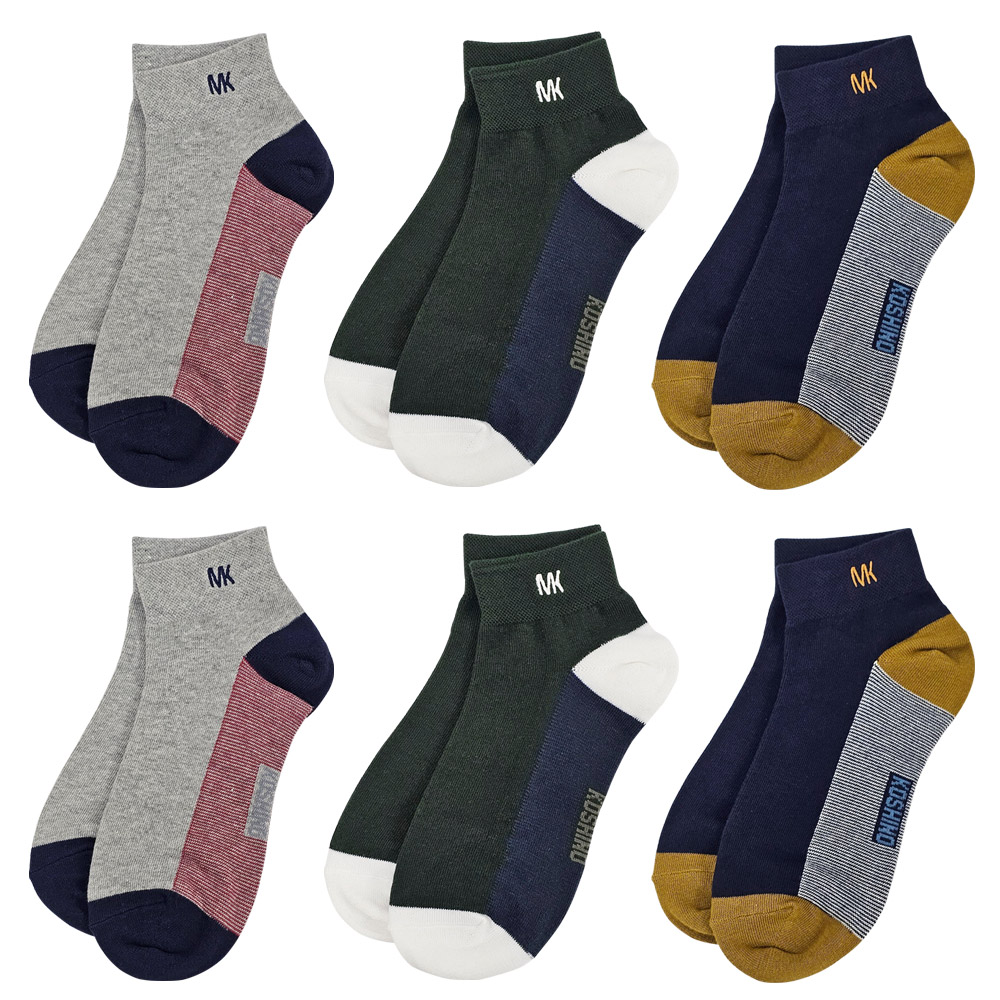 미치코런던 남자캐주얼양말 단목 6켤레 JTM-306 패션양말 남성양말 23,800원