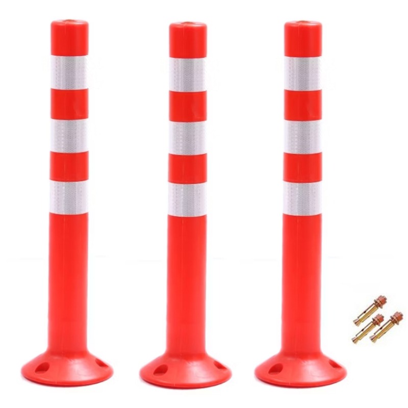 쿠몽 차선규제봉 탄력봉 백색반사지 75cm, 백색반사지, 3개 19,900원