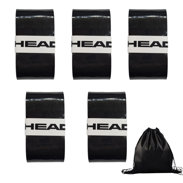 헤드 테니 스 배드민턴 그립 HEAD 651 투센 파우치, 블랙, 5개 13,900원