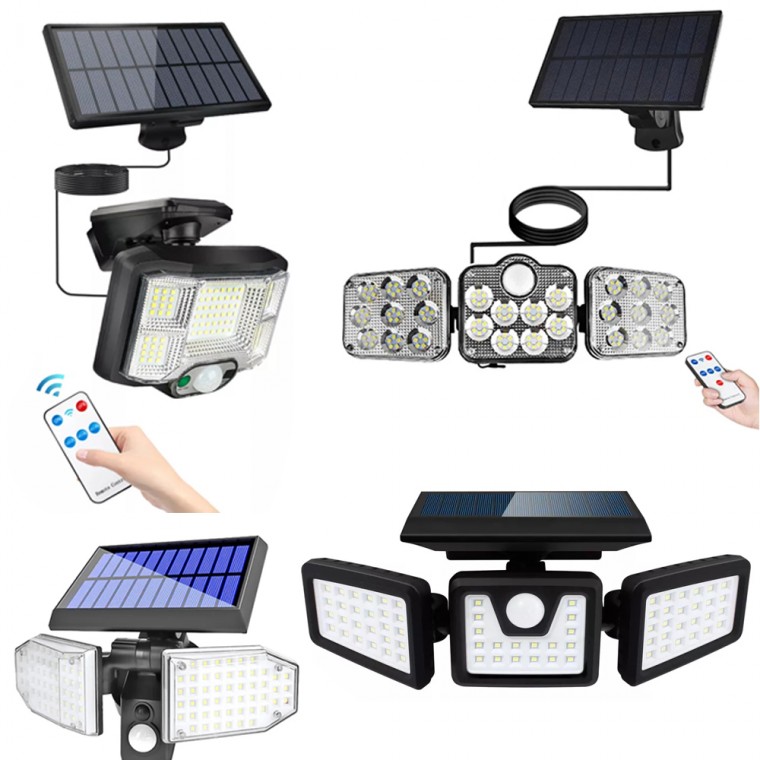 모션동작 태양광 LED 충전식 야외 조명등 벽등 현관등 센서등 3방향 29,920원