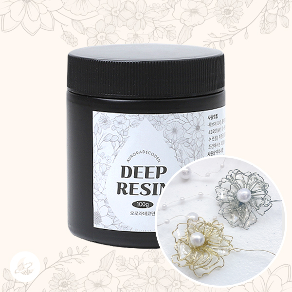 레진아트 UV 딥 레진 100g 딥아트 와이어 공예 재료 R002 12,900원