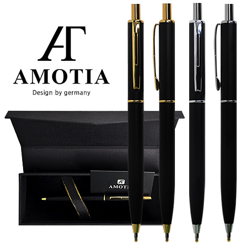 아모티아 네셔매트 금속 볼펜 무료 이니셜 각인 무료 전용케이스 및 쇼핑백 가죽파우치 증정 당일발송, 아모티아 네셔 금속볼펜 골드 19,800원