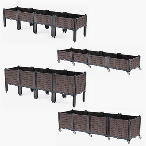 21세기트랜드 조립식 미니 텃밭 4칸 세트 49,800원