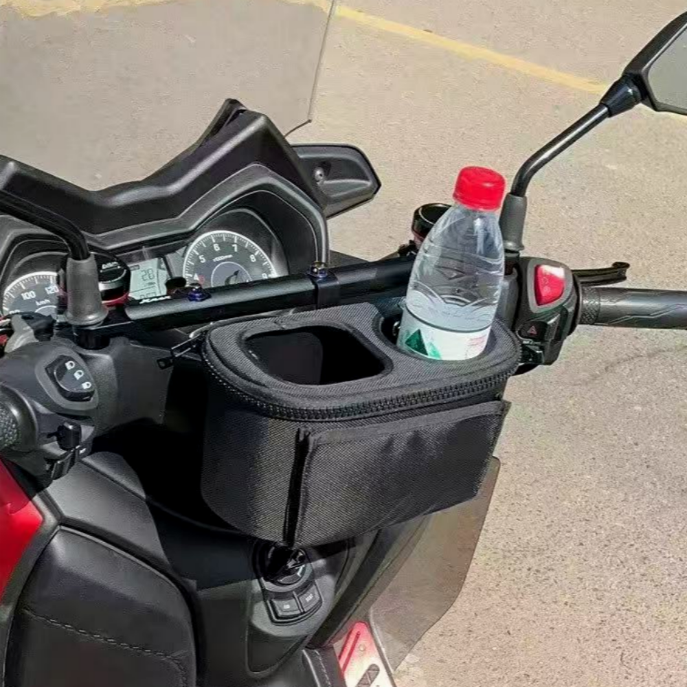 오토바이 포켓 2구 컵홀더 바이크 수납가방 음료 텀블러 거치대 25,000원