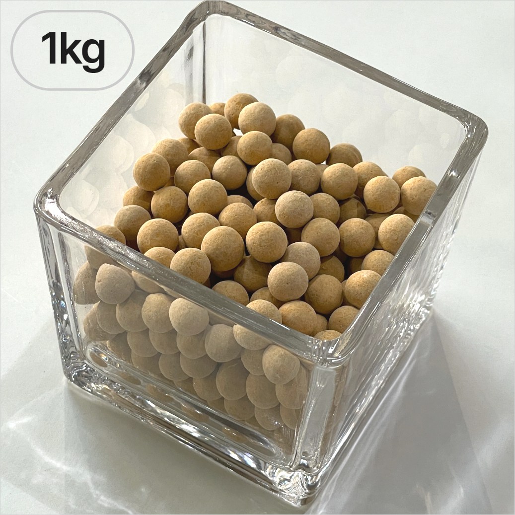 쵸록101 컬러 하이드로볼 세라믹볼 수경재배 컬러스톤 대립 1kg, 1개, 옐로우 9,000원