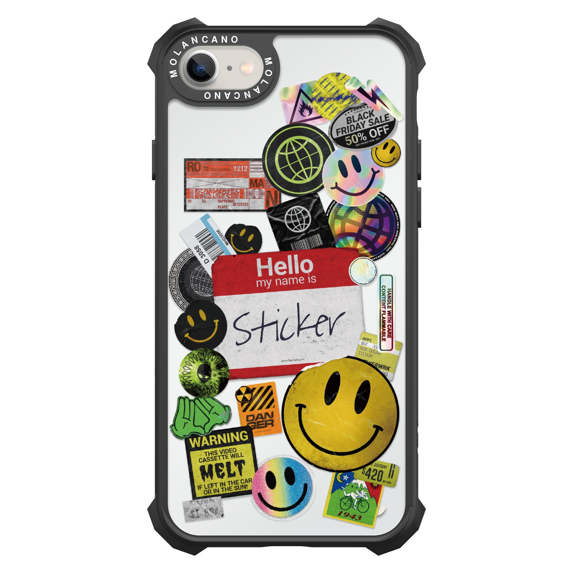 모란카노 임팩트 투명 유니크 디자인 휴대폰 케이스 15,240원