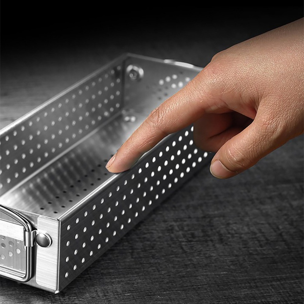 아이레노 물빠짐 스텐 수저트레이 식기건조 홀더 위생적인 주방 수저 정리대, 실버, 1개 19,500원