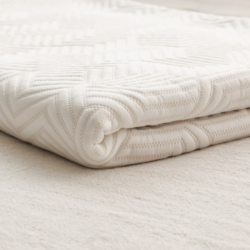 라클라우드 냉감 매트리스 패드 듀라론 원단 여름침대 냉감패드 패밀리침대패드, 쿨매트, 아이보리 145,740원