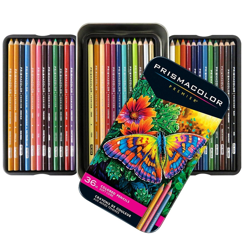 프리즈마 36색 유성 색연필 세트 부드러운 전문가용 135,300원