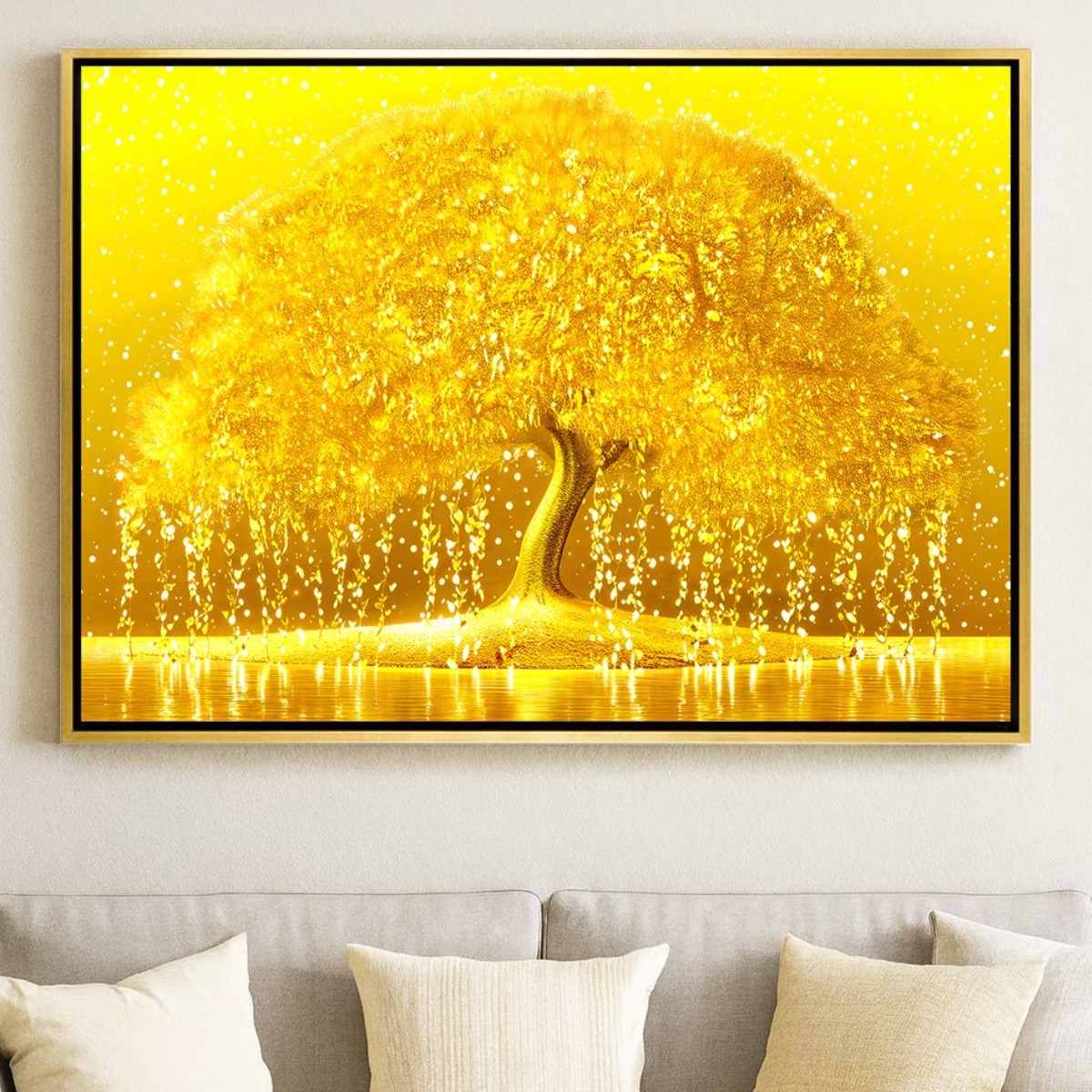 [인메이블] 돈들어오는 골드 황금 돈나무 액자 10종 거실 복도 인테리어 그림 개업 집들이 선물 109,000원