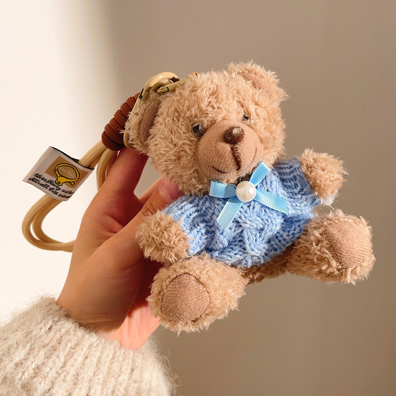 GRNM  곰인형 토끼 키링 열쇠고리 / 남녀공용 커플 우정템 선물용 키홀더 9,900원