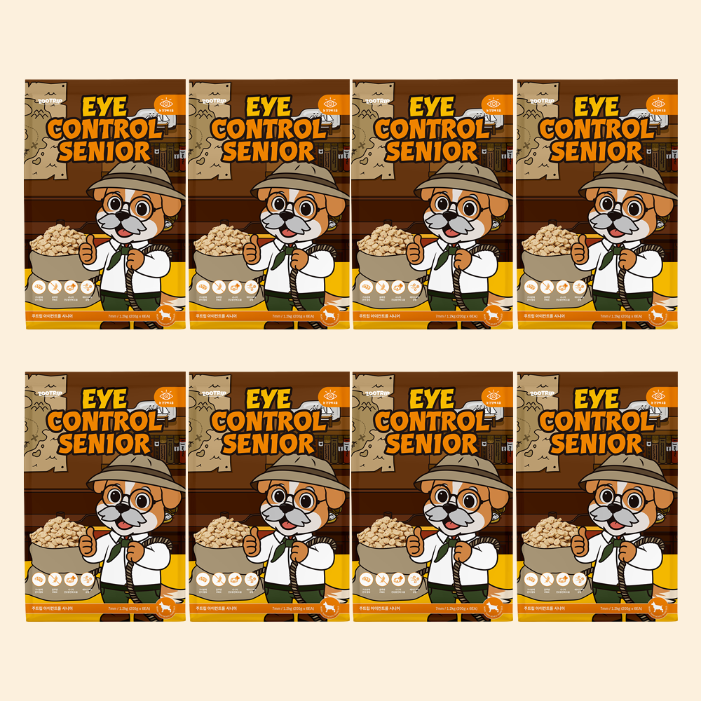 주트립 아이 컨트롤 시니어 (7세 이상) (눈 건강에 좋은 강아지 기능성 사료) 190,000원