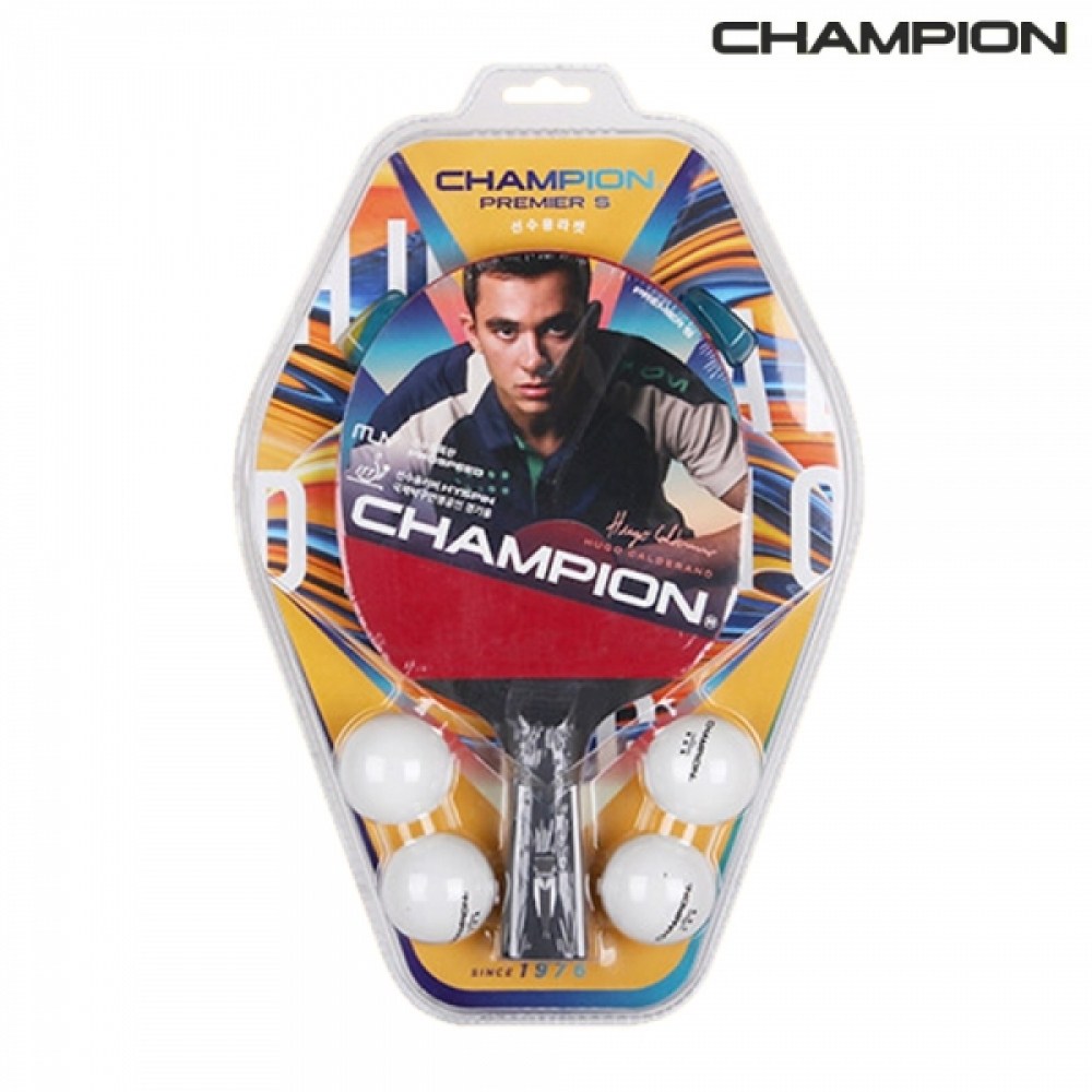 참피온 쉐이크 탁구라켓 PREMIER-S (가방포함) 레드, 상세페이지 참조, 1개 78,650원