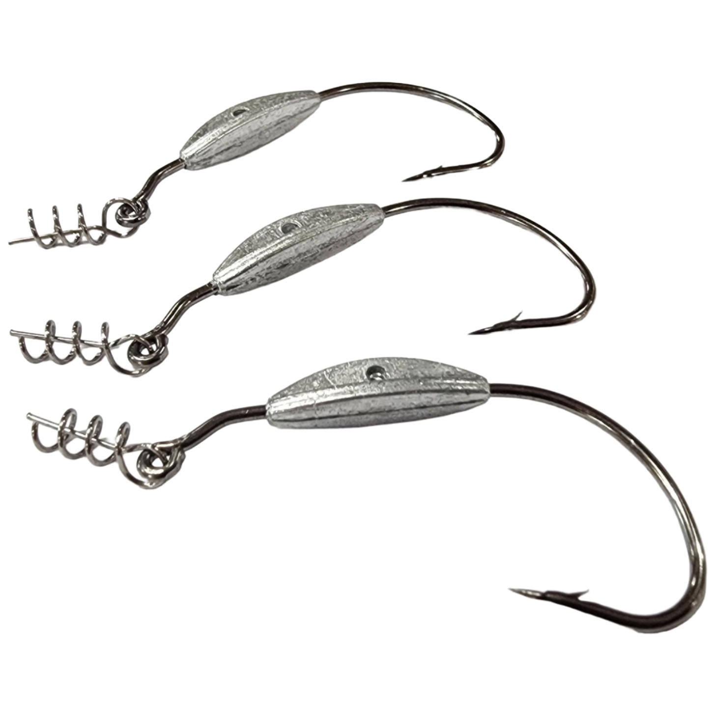 파요 킬캐스팅 웨이트훅 3개입 배스 스프링훅 웜 훅 바늘 코일훅, 1개, 3개입 1,200원