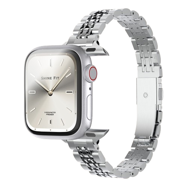 슈피겐 애플워치 슬림 메탈 스트랩 샤인핏, 실버, 1개 38,340원