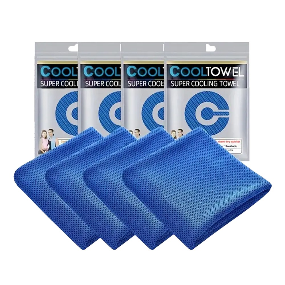 스포티 아이스 쿨타올 4개입, 4개, 블루4 9,900원