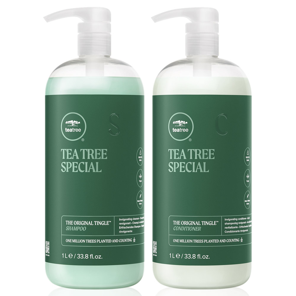 폴미첼 티트리 스페셜 샴푸+컨디셔너 1000ml, 2개, 1L 81,900원