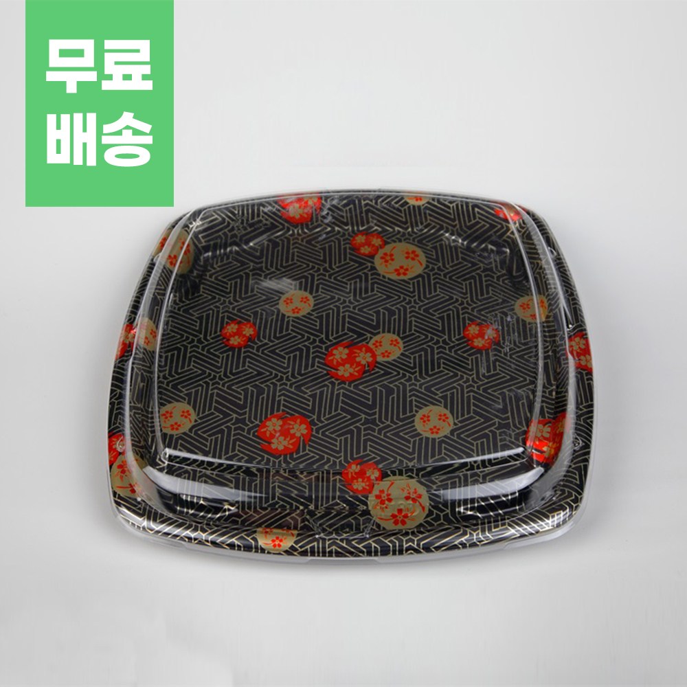 사쿠라 사각 초밥용기 200개 300개 400개 세트 소 중 대 선택 캠핑 나들이 피크닉, 1개, 300개입 243,000원