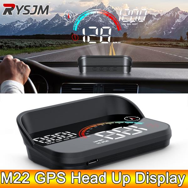 AD 헤드 업 디스플레이 앞 유리 프로젝터 M22 자동차 GPS HUD 범용 디지털 GPS 속도계 Km/h 유리 자동차 속 32,940원