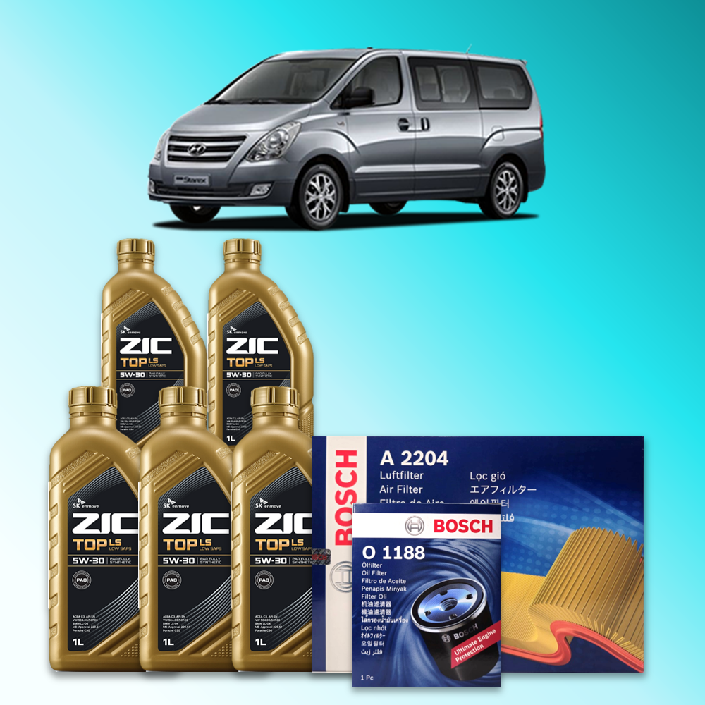 그랜드 스타렉스 (TQ) 2.4 LPG 엔진오일세트 SK 지크 탑 LS 5W30 (ZIC TOP LS) 81,500원