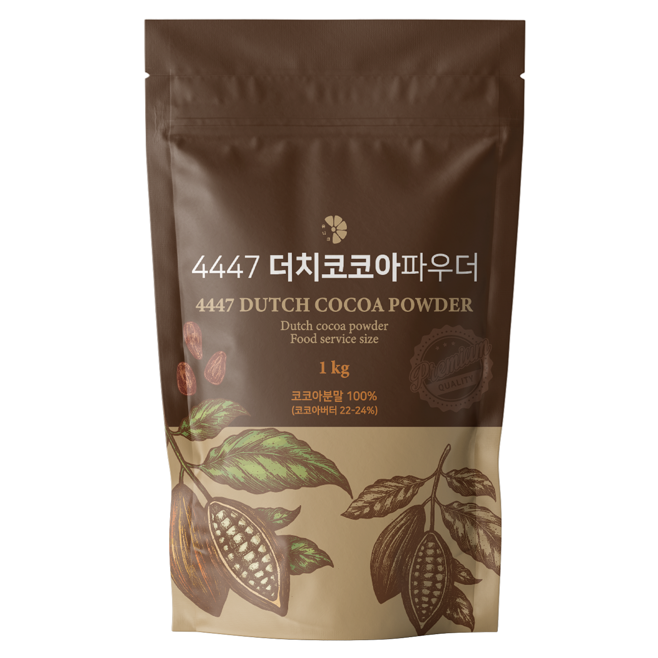 [1KG] 무가당 더치 코코아 가루 분말(100%) 네덜란드산, 1개, 1kg, 1개입 27,190원