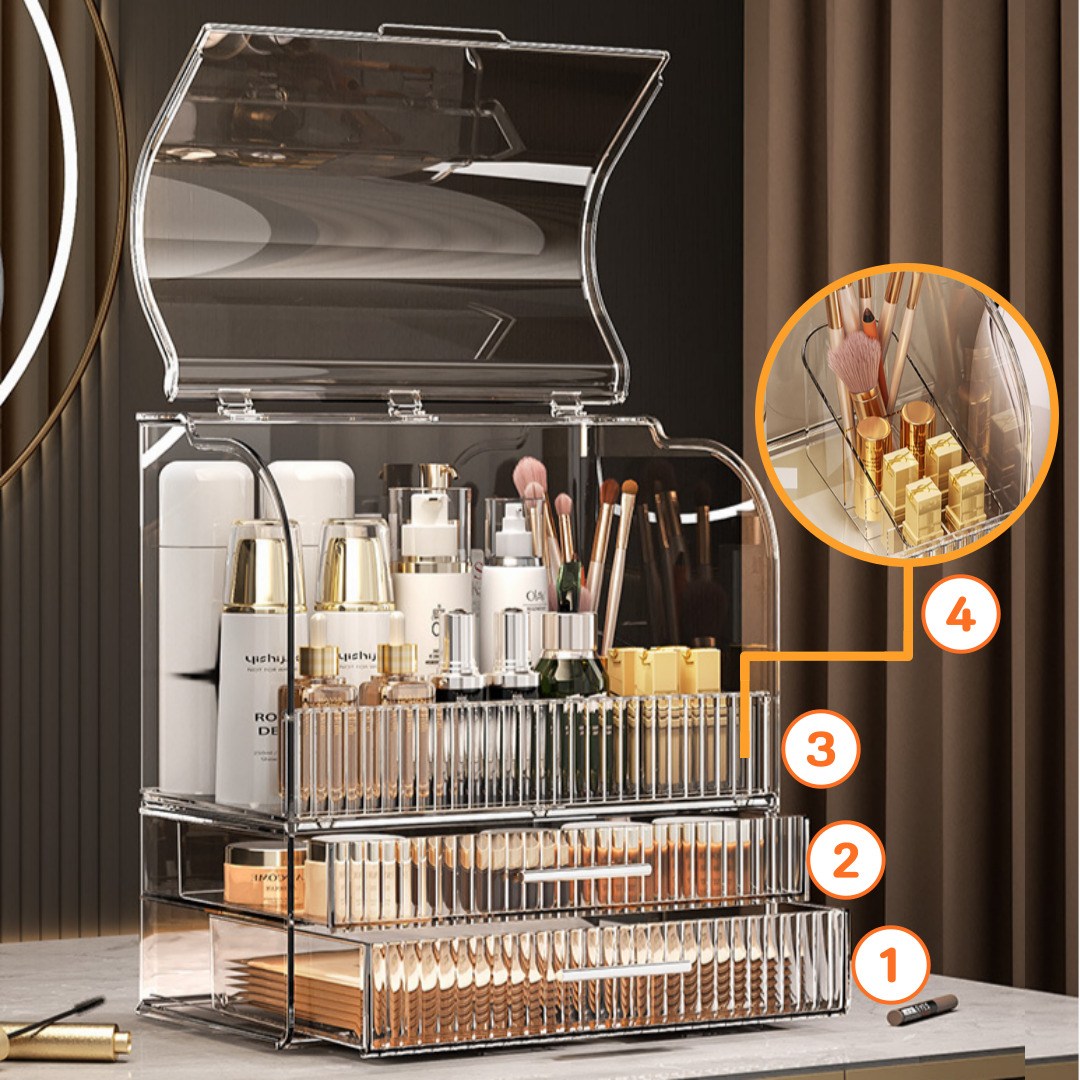 볼모아 메이크업 아크릴 화장품 정리함 정리대 특대형 52,100원