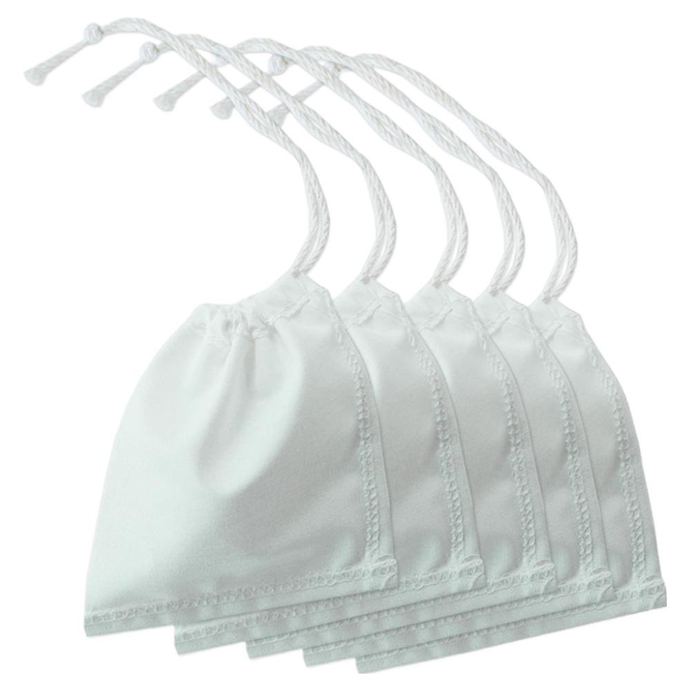 순면주머니 중형, 5개 6,100원