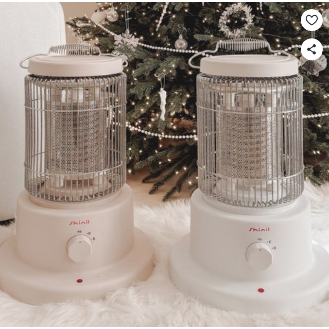 신일 오방난로 원통형 가정용 전기히터 하이라이트 사무실 전기난로 난방기 99,000원